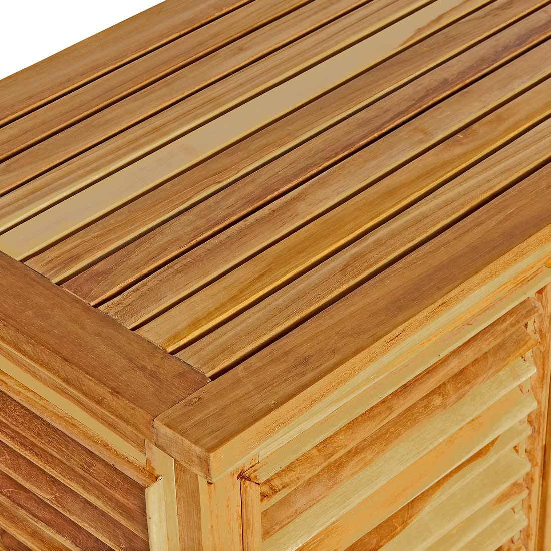 Oppbevaringsboks ute Ventara teak 128x52 cm - OUTLIV.