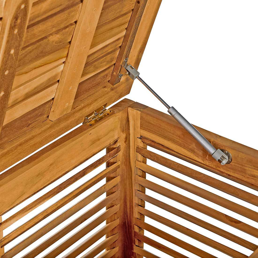 Oppbevaringsboks ute Ventara teak 128x52 cm - OUTLIV.