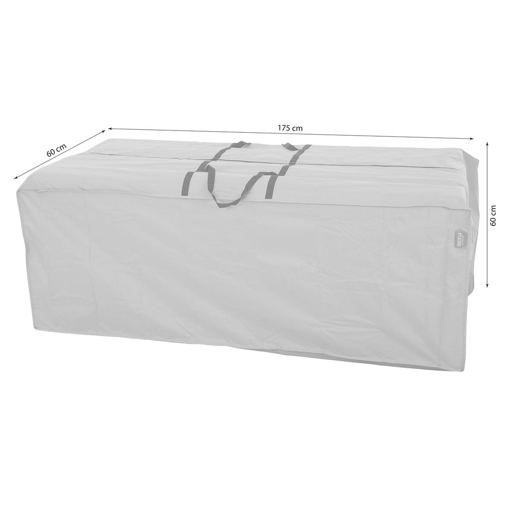 Oppbevaringsveske Plus 175x80x60 cm beige bakside