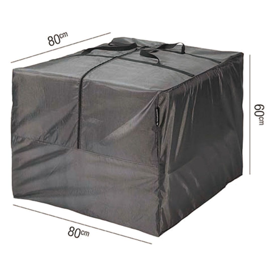 Oppbevaringsveske for puter ute 80x80x60 cm - AeroCover bakside