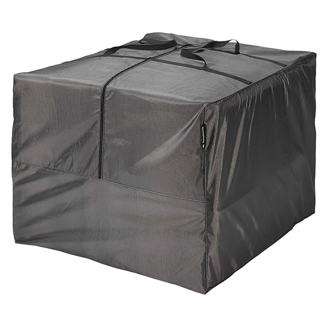 Detalj av glidelås på oppbevaringsveske for puter ute 80x80x60 cm - AeroCover