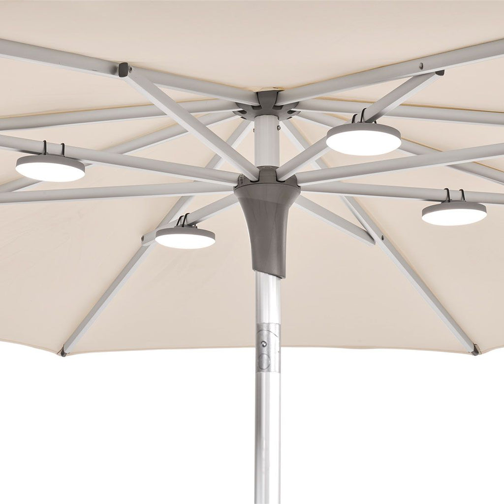 OSYRION LED-spot oppladbart lys 4-pakning bakside