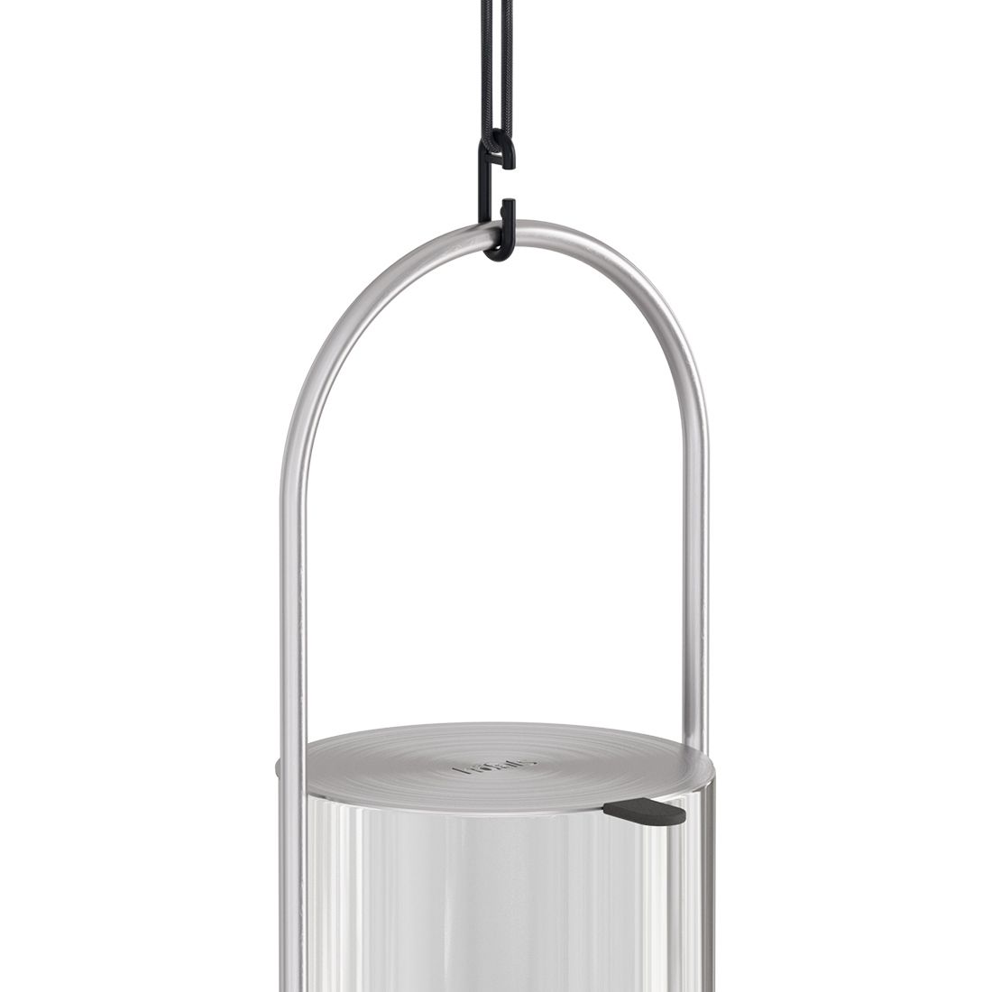 Oval Candle 35 lysestake rustfritt stål med aramidkordel