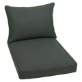 Pallputer 2-delers sett polyester antrasitt - GO-DE forfra