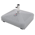 Parasollfot Active FILL-IT fyllbar 50-85 kg med hjul forfra