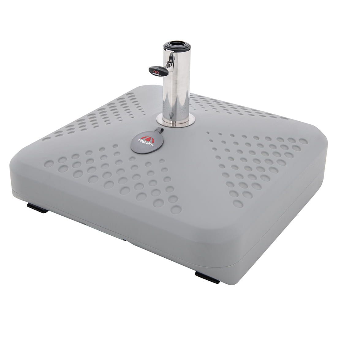 Parasollfot Active FILL-IT fyllbar 50-85 kg med hjul forfra