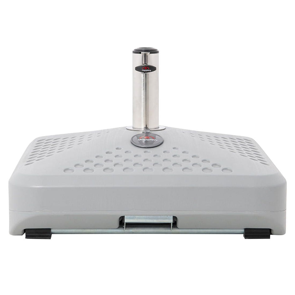 Parasollfot Active FILL-IT fyllbar 50-85 kg med hjul bakside