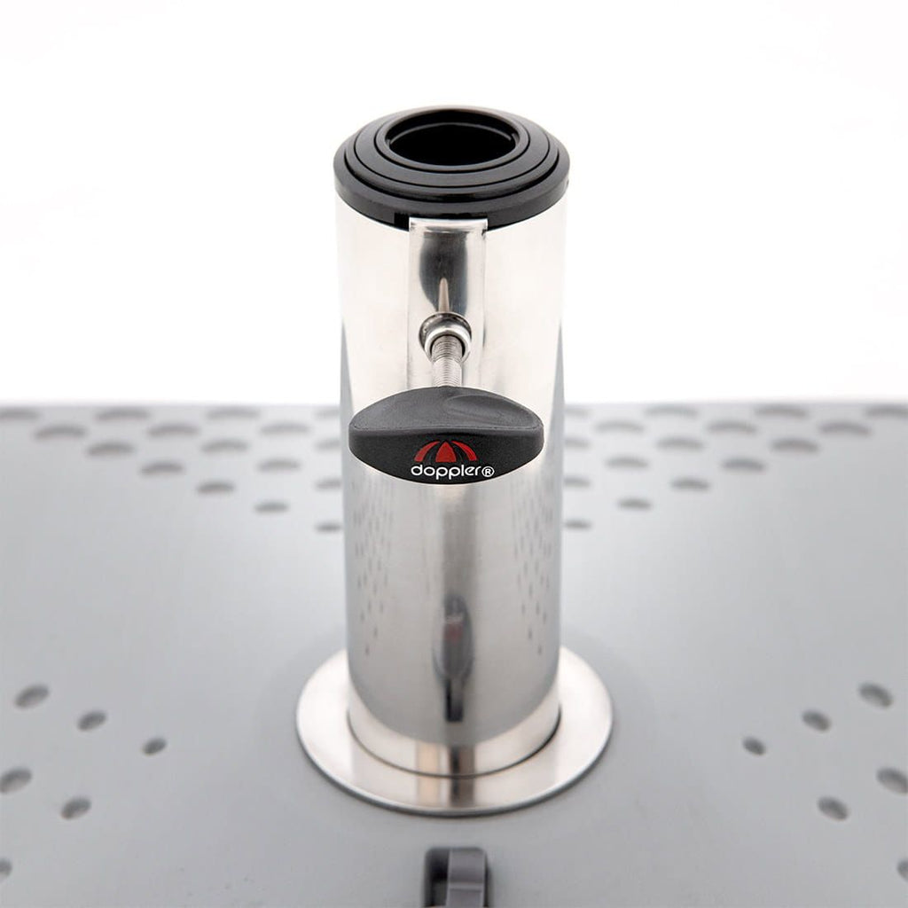 Parasollfot Active FILL-IT fyllbar 50-85 kg med hjul detalj