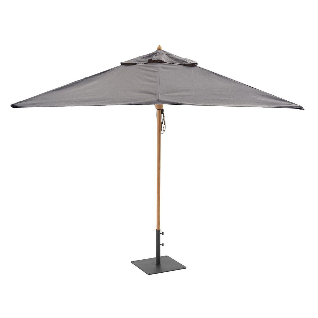 Parasollfot Aton stål 35 kg antrasitt 60x60 cm side