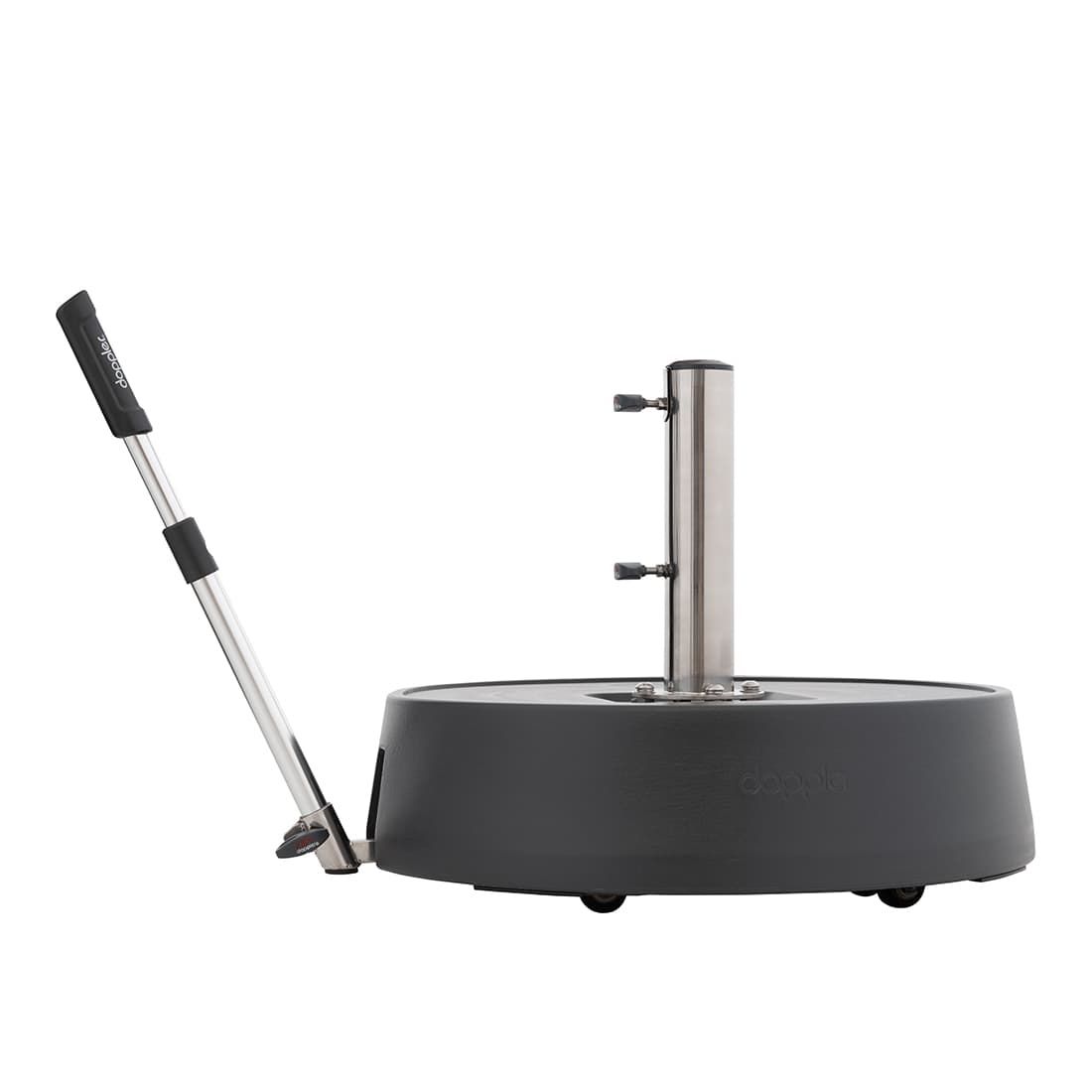 Parasollfot Easy Move Switch 45 kg med hjul bakside