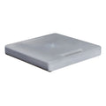 Parasollfot Easy Stand 125 kg 80x80 cm grå forfra