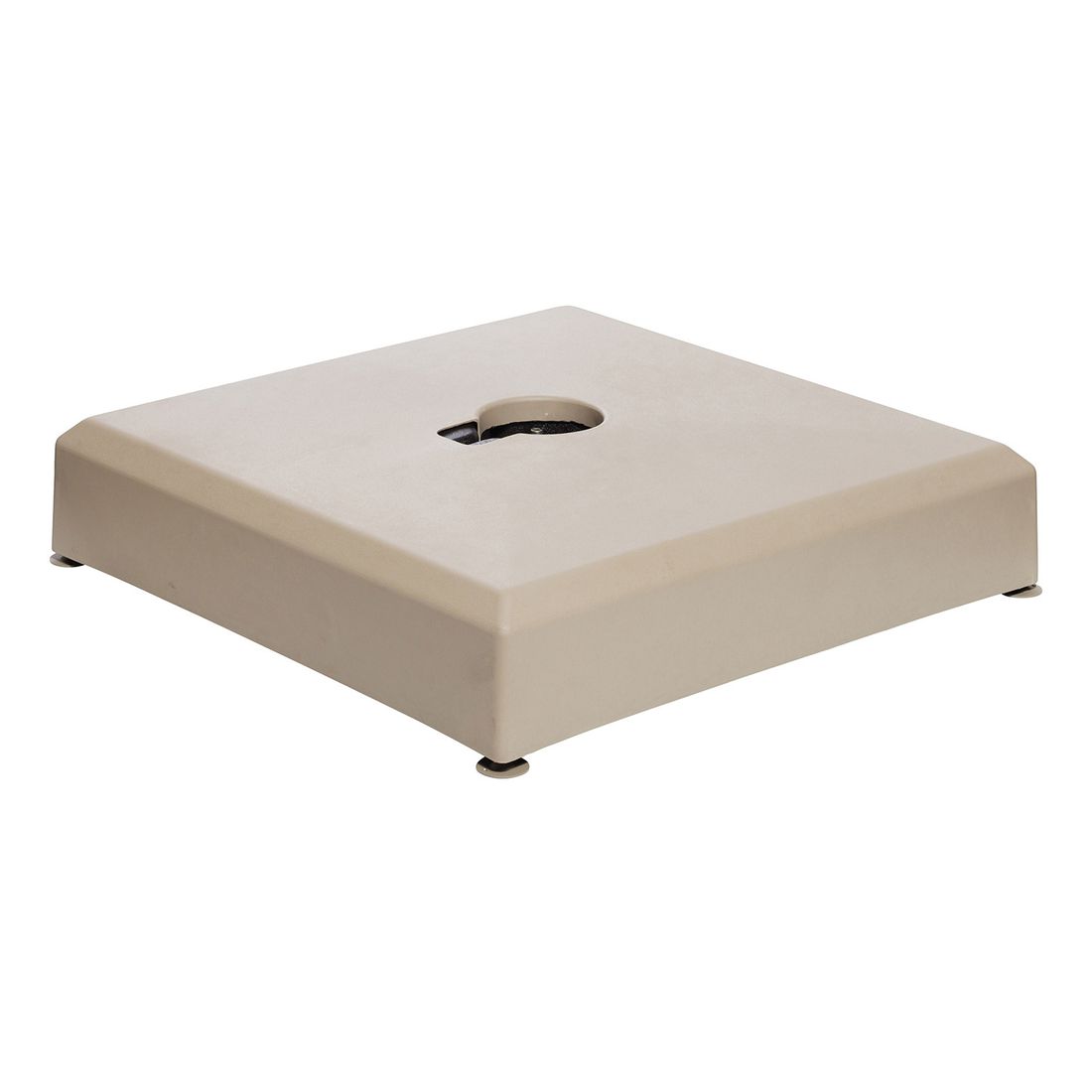 Parasollfot Easy Stand 90x90 cm taupe forside