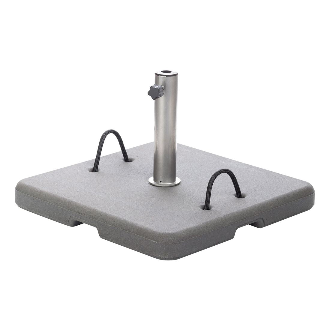 Parasollfot Easy Stand antrasitt 50 kg forfra