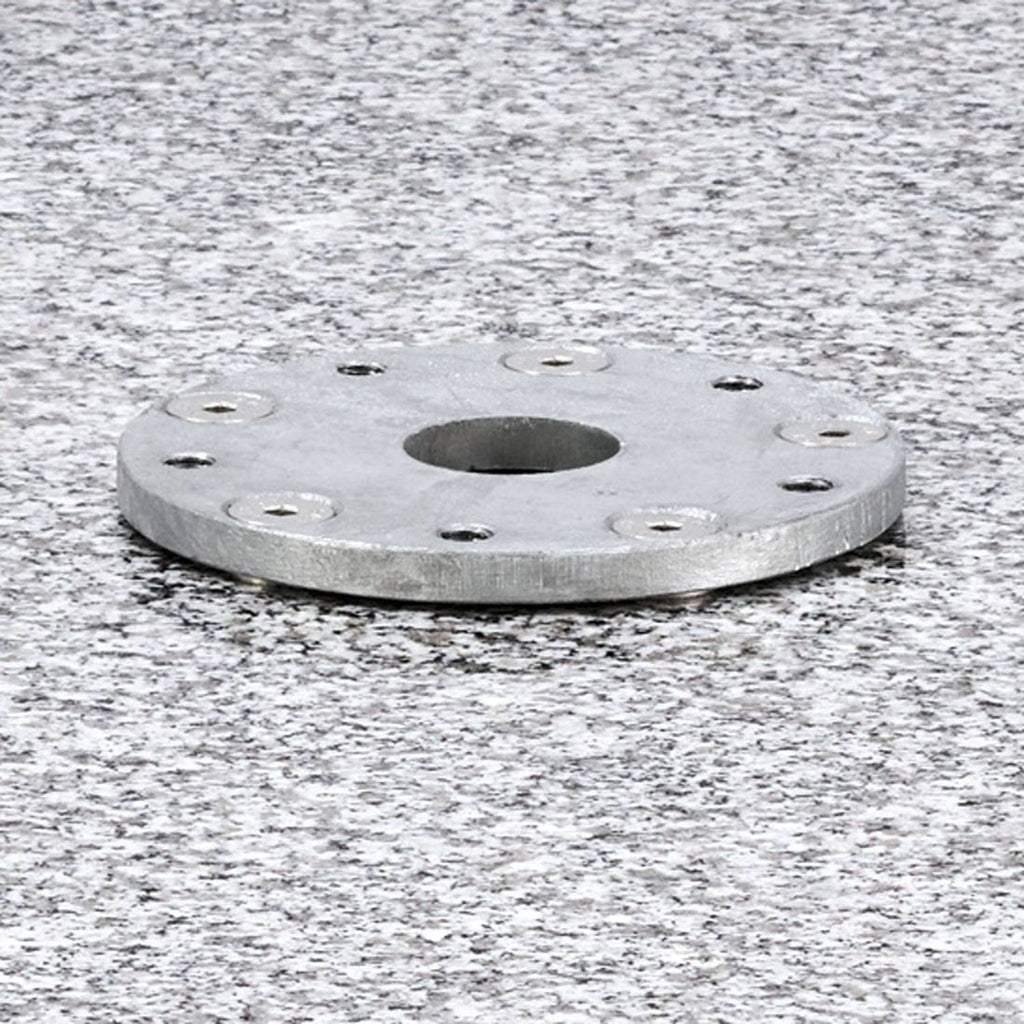 Montert Parasollfot granitt 120 kg 87x87 cm - Glatz i hage