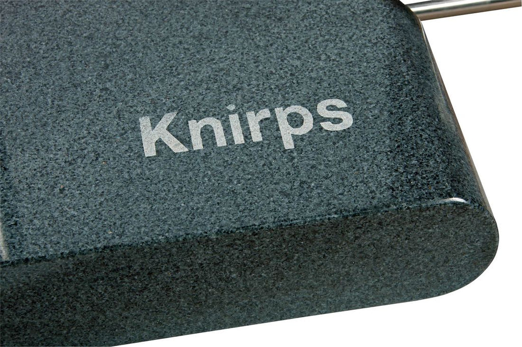 Detalj av håndtak og hjul på Parasollfot granitt 50 kg med håndtak og hjul Knirps