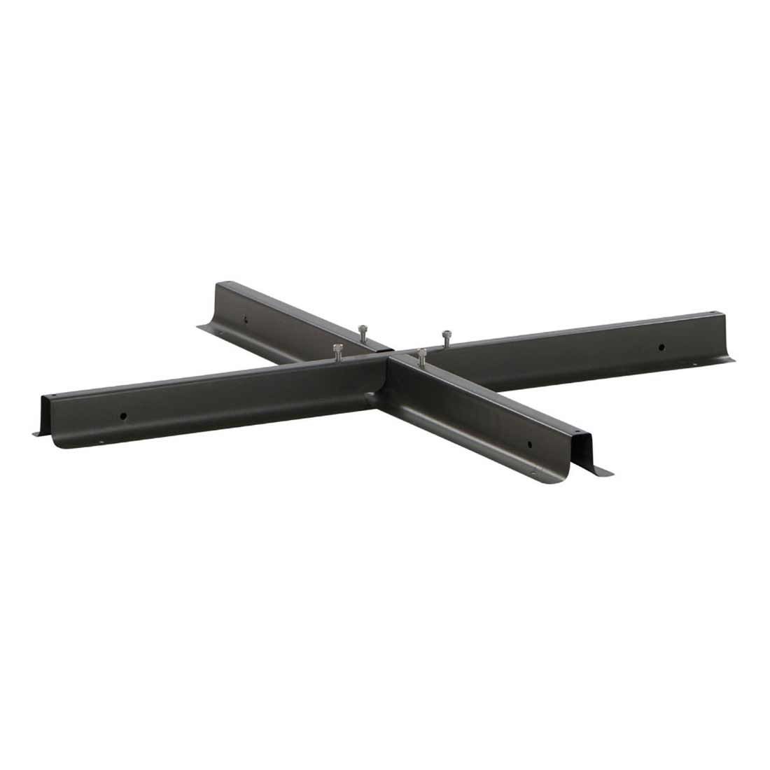 Parasollfot kryssstativ for fritthengende parasoll 100x100 cm foran