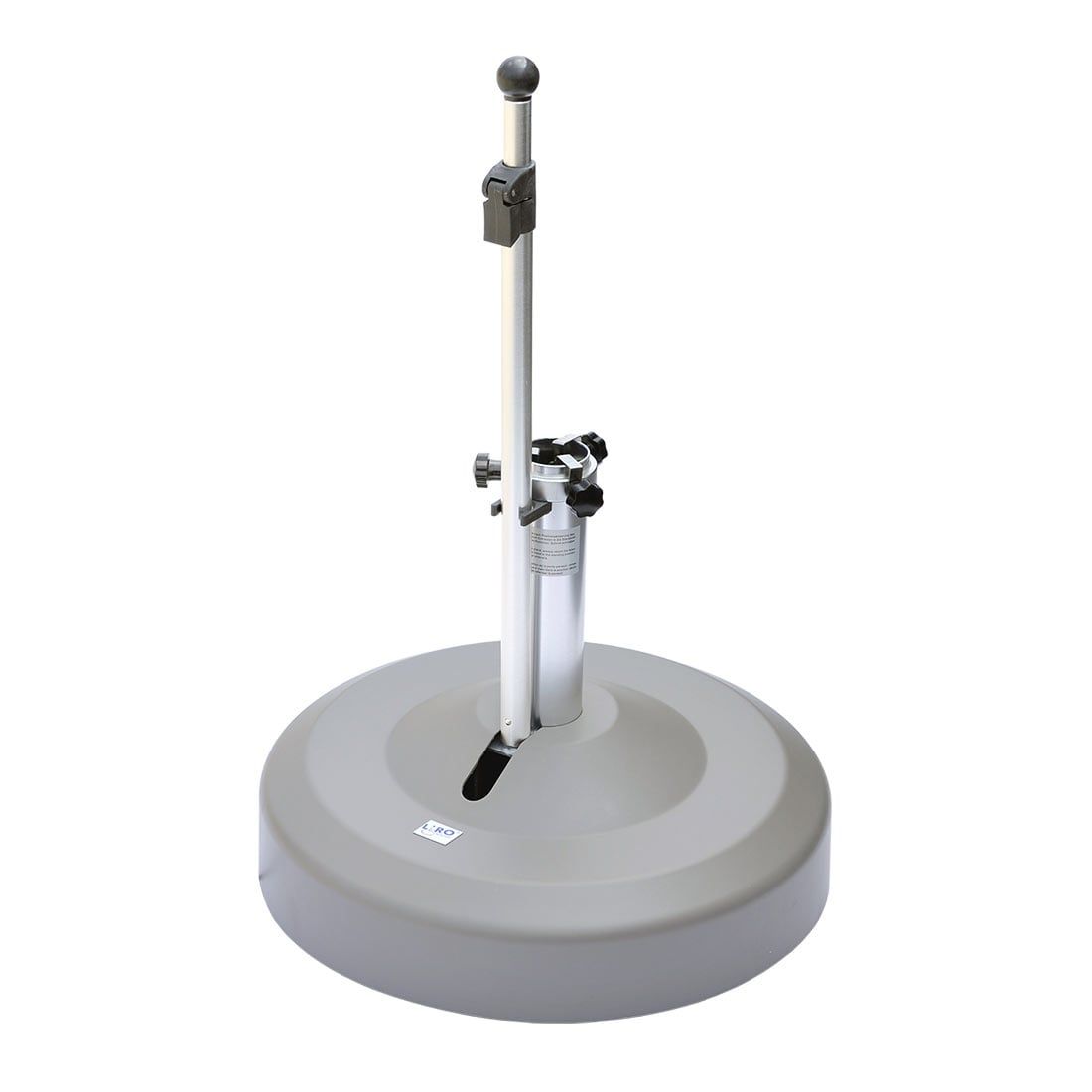 Parasollfot Mini 35-S mobil med hjul 35 kg Ø50 cm - LiRo for stabil parasoll