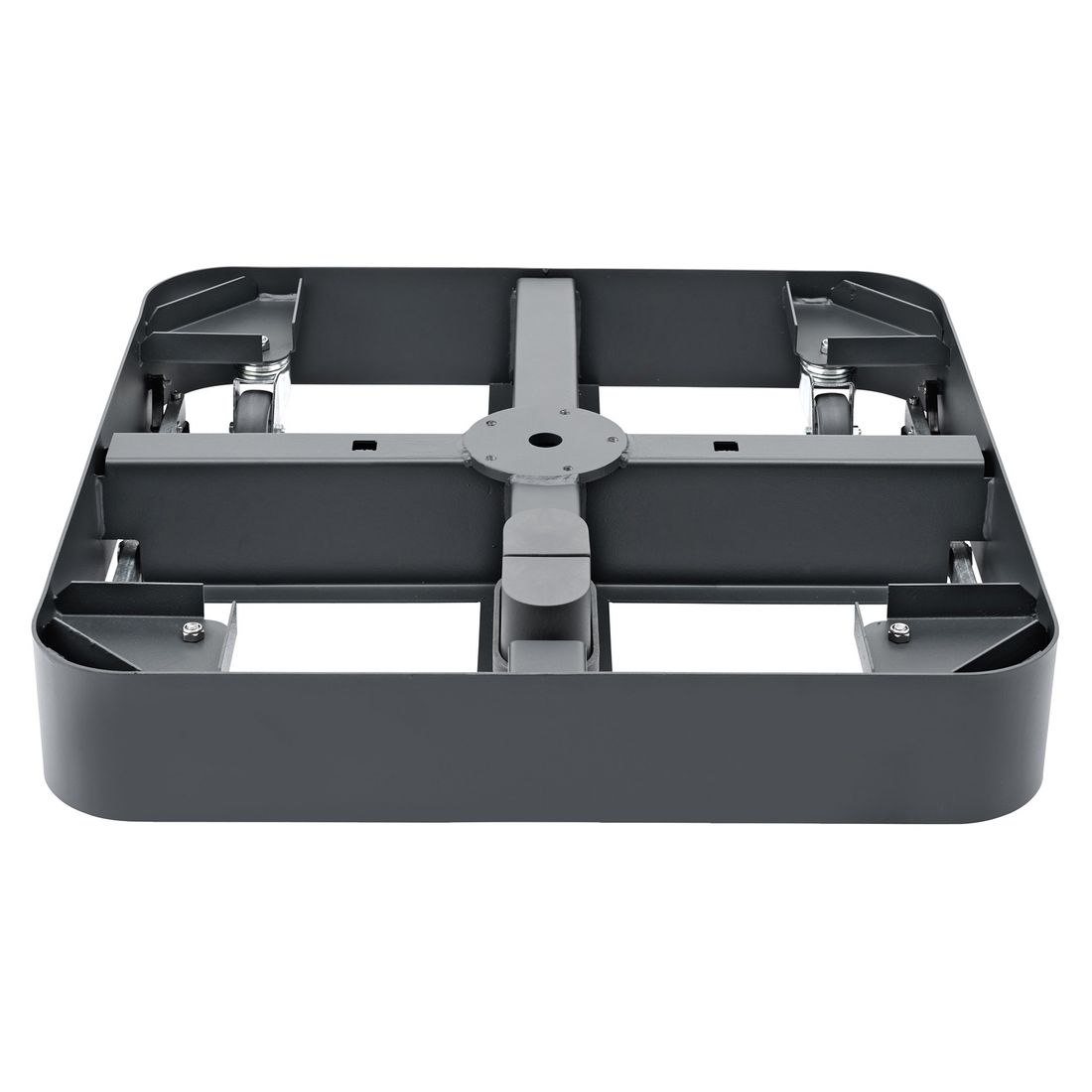 Parasollfot rulleramme M4 for vektplater 120 kg Glatz i anthrazit