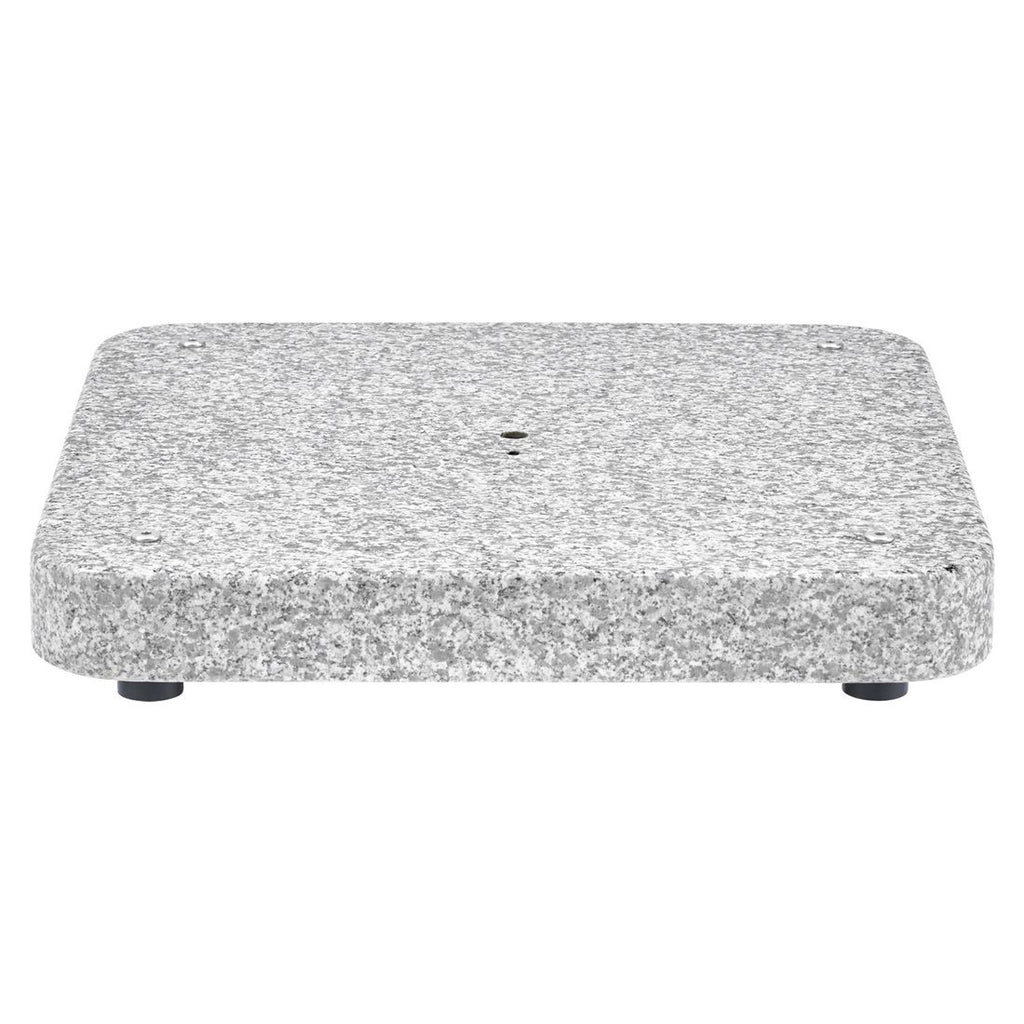 Parasollfot Z granitt 50x50 cm 40 kg for stabil parasoll