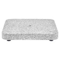 Parasollfot Z granitt 50x50 cm 40 kg for stabil parasoll