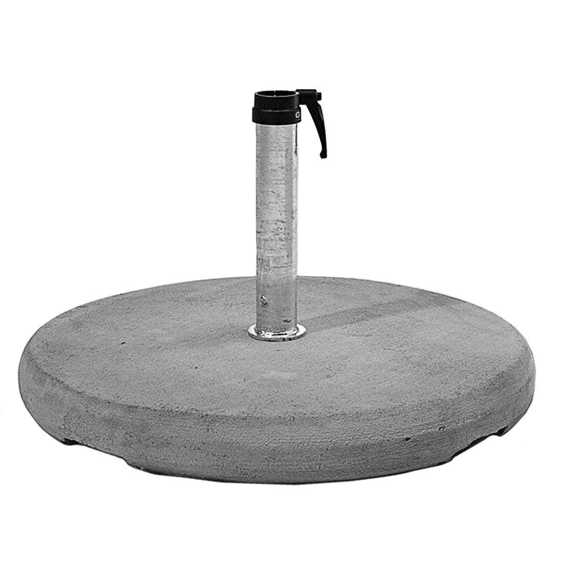 Parasollfot Z40 betong 40 kg rund Ø60 cm uten stativrør Glatz for stabil utendørs bruk