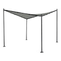 Pergola Berlino 300x300 cm stål/polyester forfra