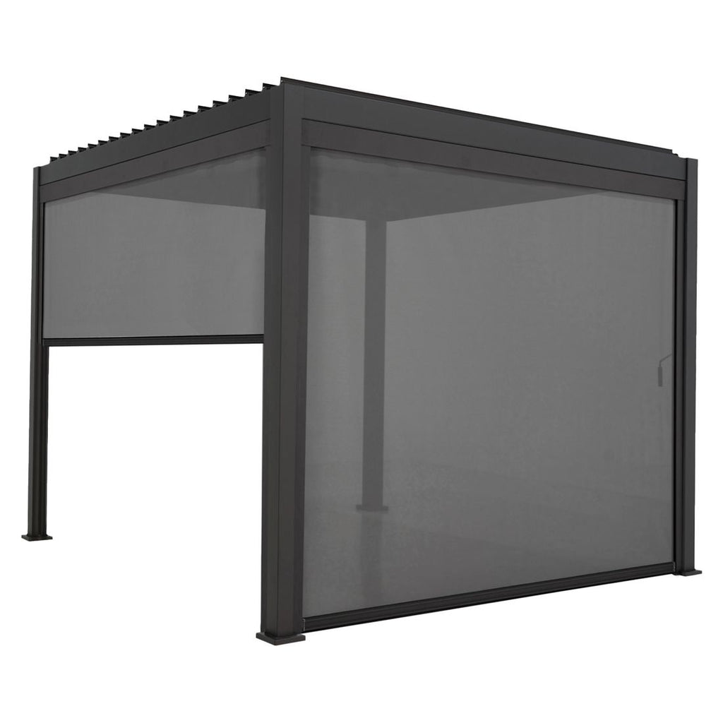 Pergola Classic 300x300x250 cm aluminium textilen - Mirador forfra