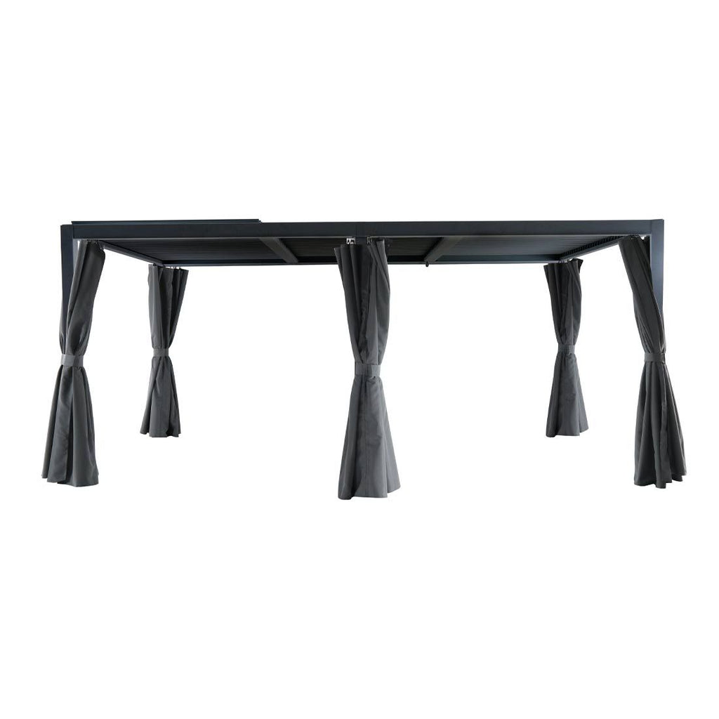 Pergola Curtano 540x300 cm aluminium/olefin bakside
