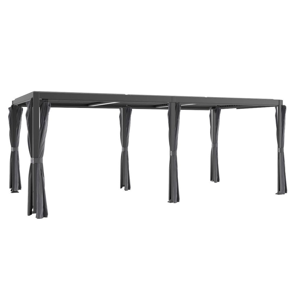 Pergola Curtano 540x300 cm aluminium/olefin forside