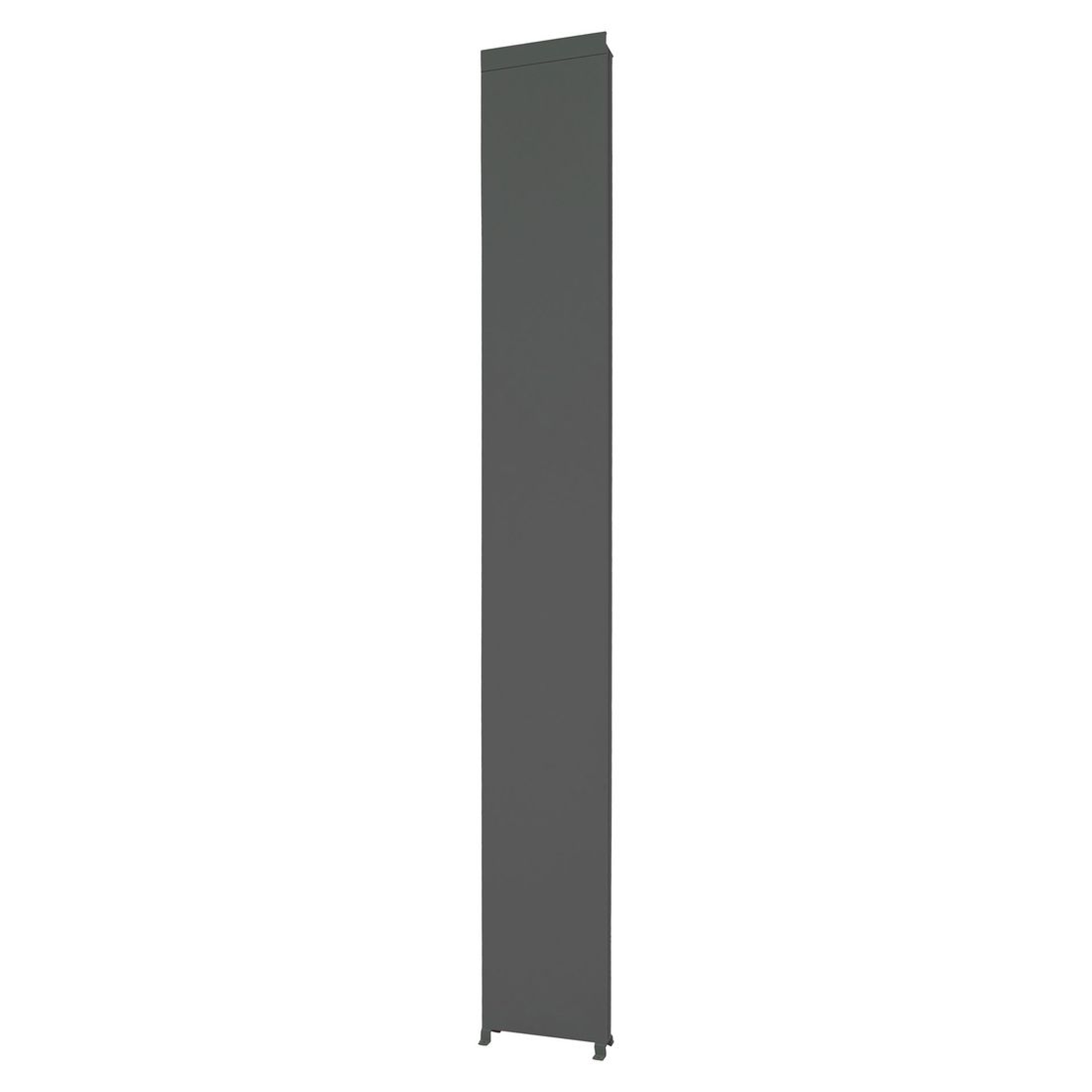 Pergola dekorpanel 31x236,5 cm aluminium antrasitt - montert på pergola