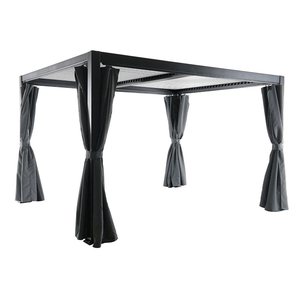 Pergola Kiosko 360x300 cm aluminium/polyester forside