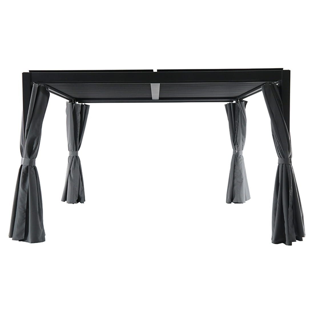 Detaljbilde av lameller på Pergola Kiosko 360x300 cm aluminium/polyester