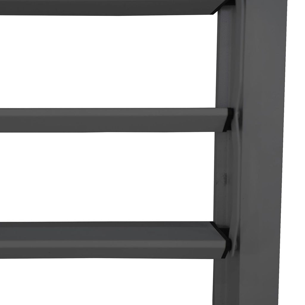 Pergola lamellvegg justerbar 93x236,5 cm aluminium - Mirador detalj av farge og struktur