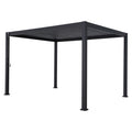 Pergola Premium aluminium 400x300 cm antrasitt - Mirador forfra