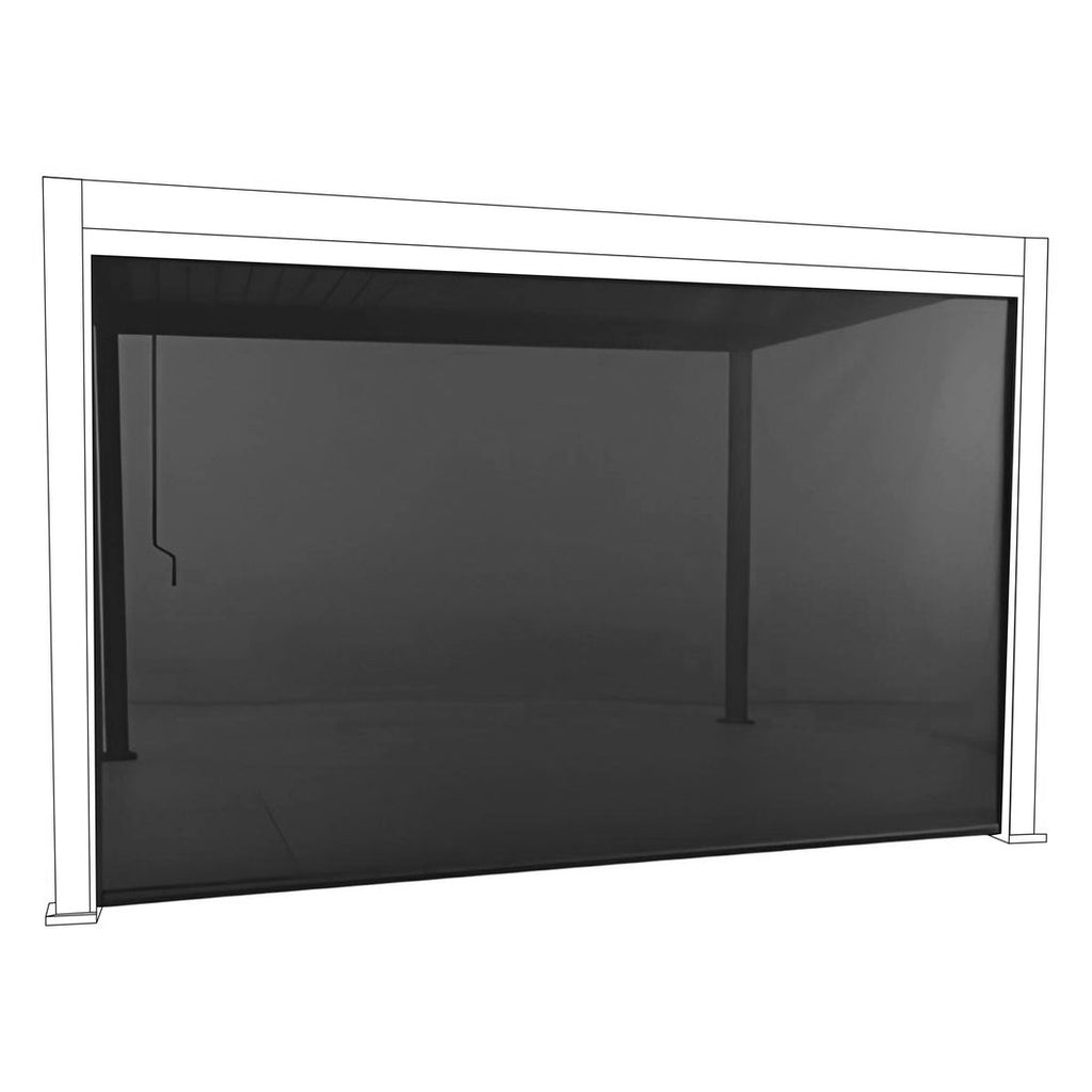 Pergola siderullegardin Lino 370,5x231,5 cm textilen - Creador forfra