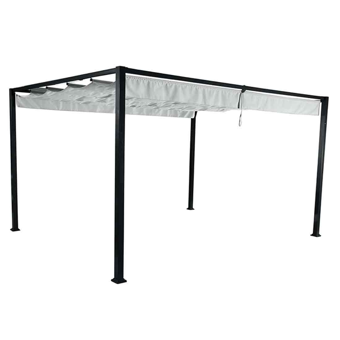 Pergola Sky 400x300 cm antrasitt/lysgrå forside