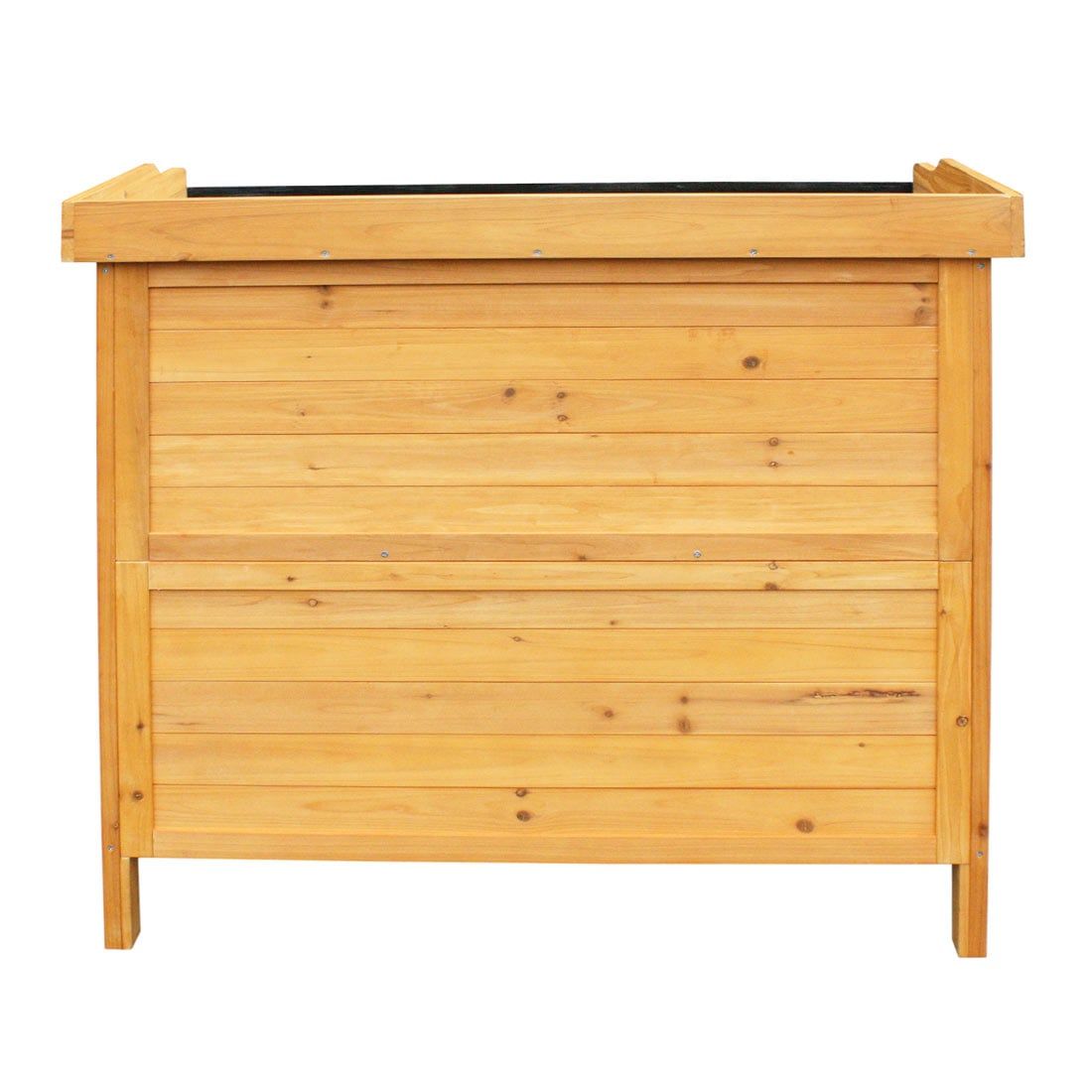 Plantebord med underskap gran 98x48 cm - Habau detalj av underskap