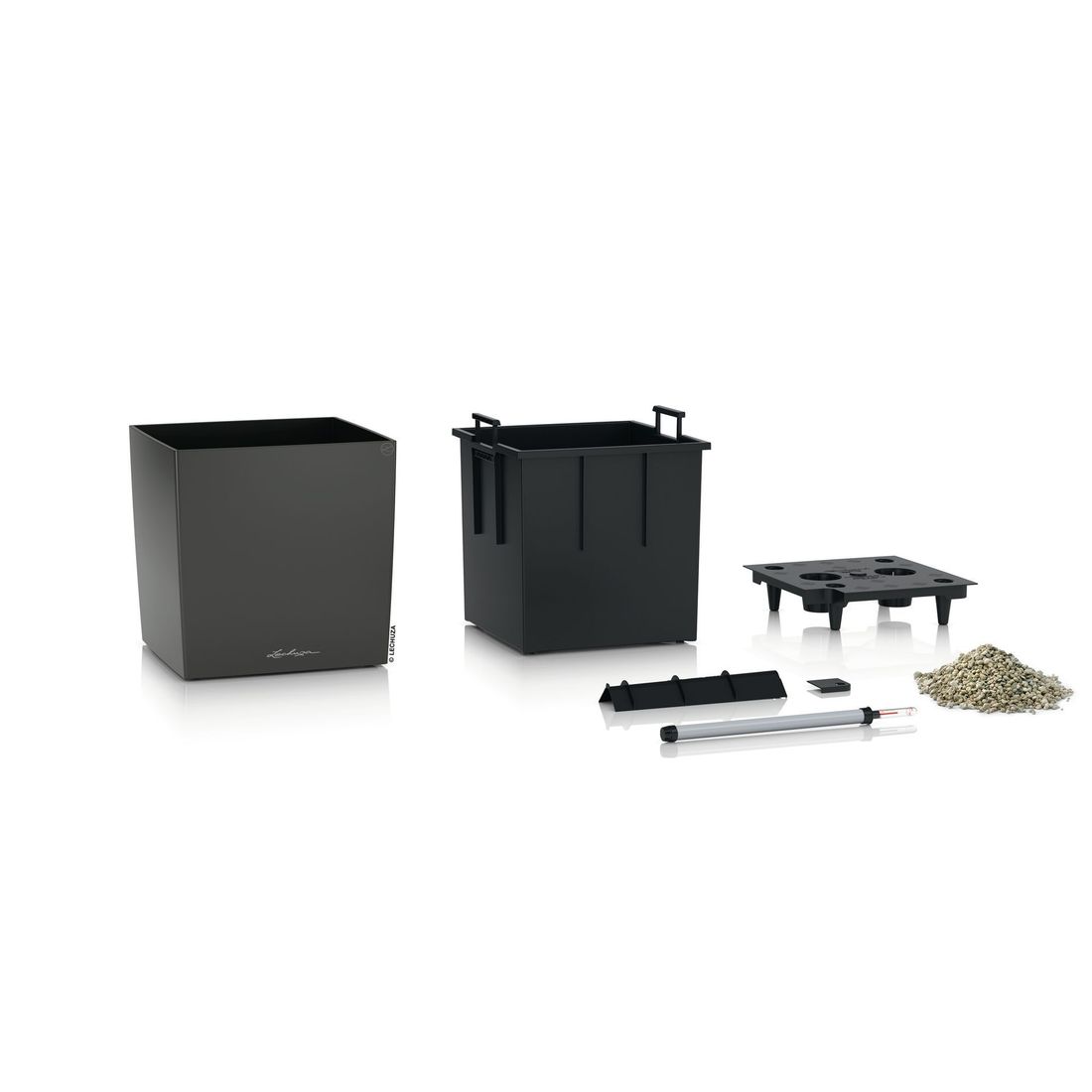 Plantekasse Cube Premium 50 montert ute