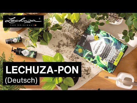 Plantesubstrat Pon 18 liter - Lechuza for terrassebruk forfra