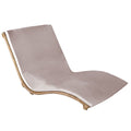 Pute til hagehuske Heaven Swing 54x164 cm taupe sett forfra