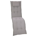 Pute til relax-stol 50x170 cm polyester taupe - GO-DE forfra