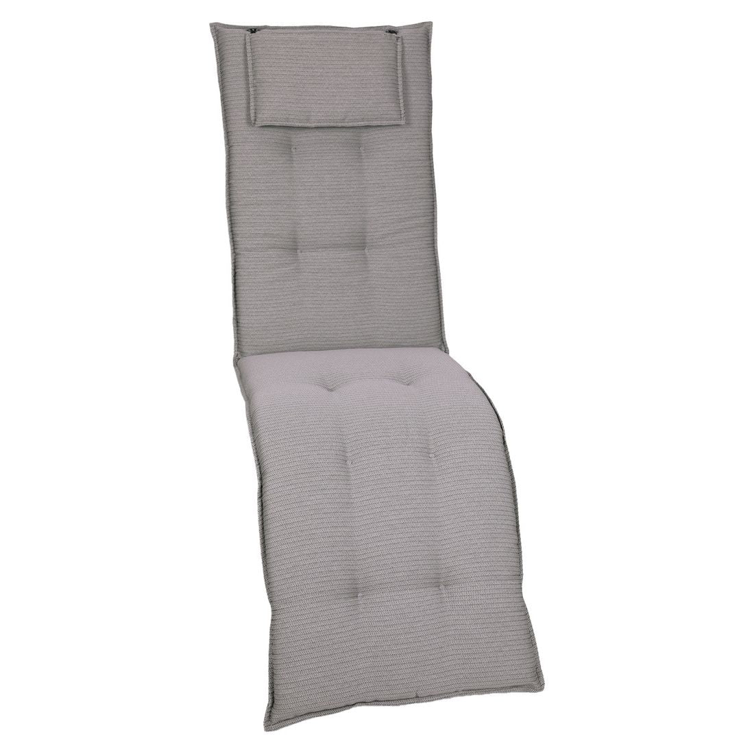 Pute til relax-stol 50x170 cm polyester taupe - GO-DE forfra