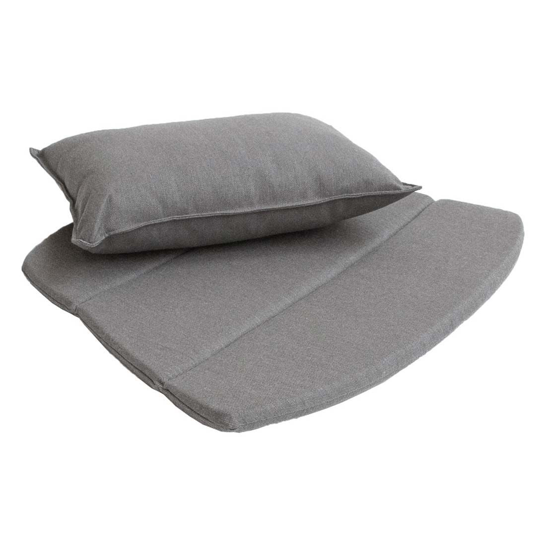 Putesett til Breeze loungestol 63x50 cm akryl i taupe farge