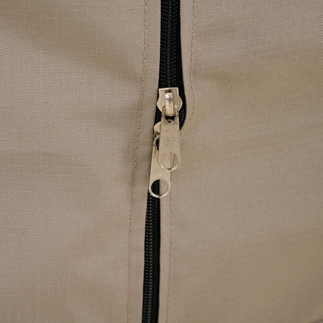 Puteveske Plus 125x32x50 cm beige med sikring av glidelås