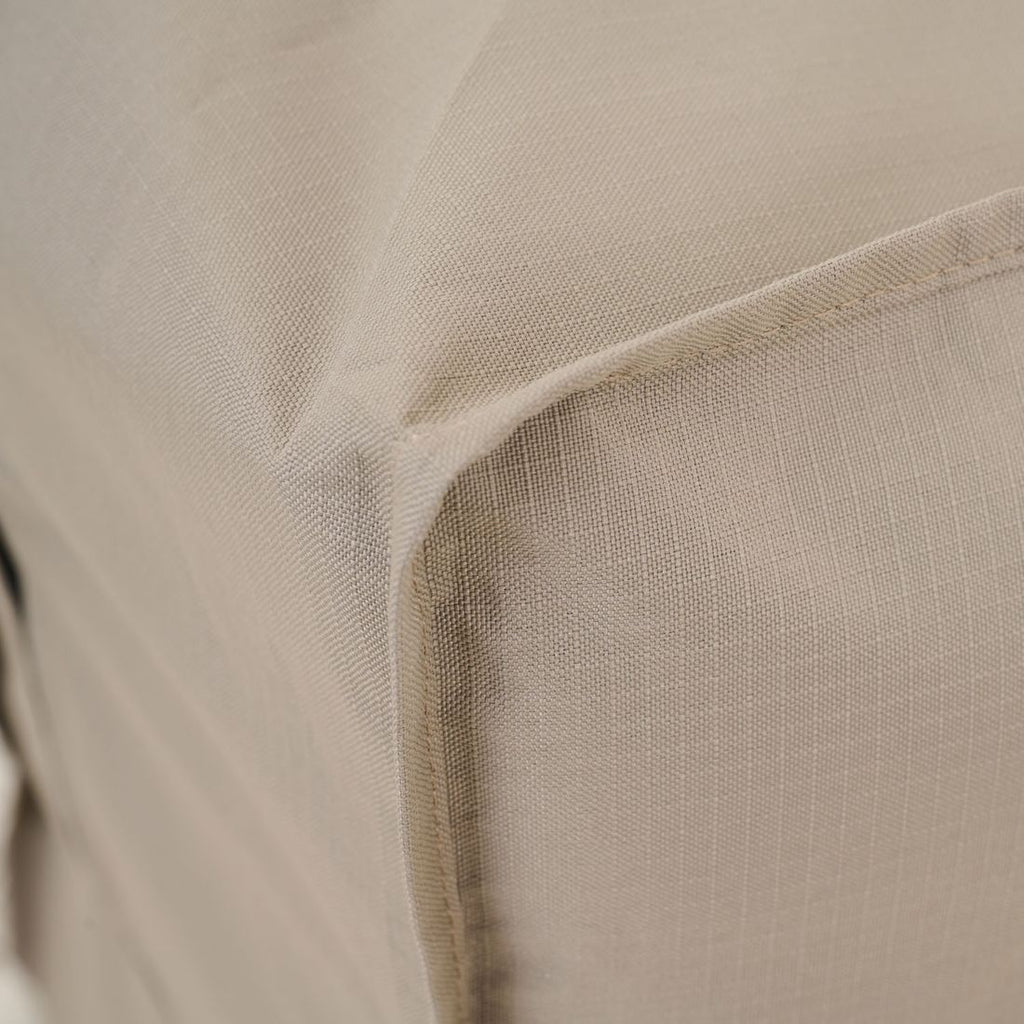 Puteveske Plus 125x32x50 cm beige pakket sammen