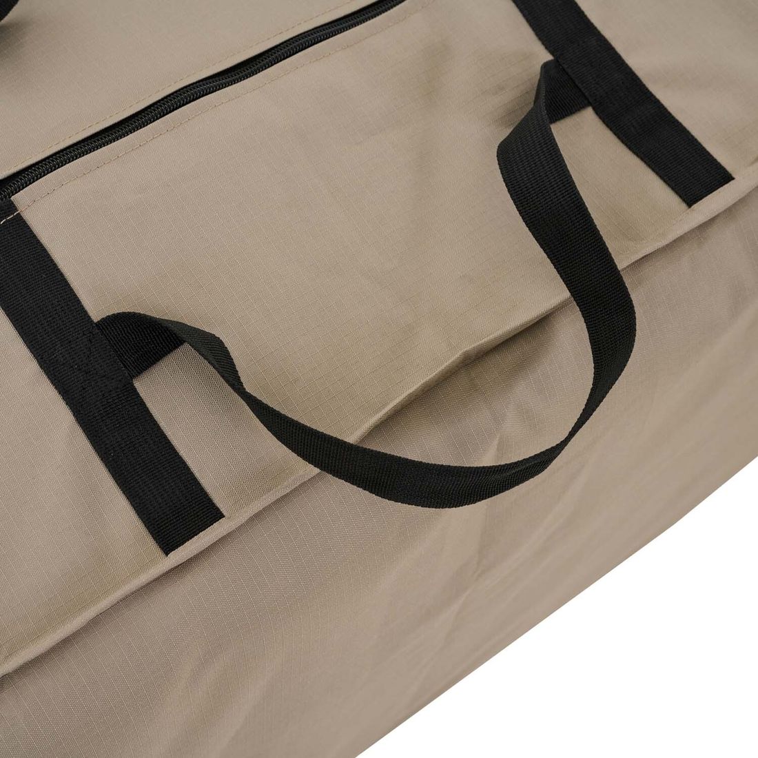 Puteveske Plus 125x32x50 cm beige sammenrullet