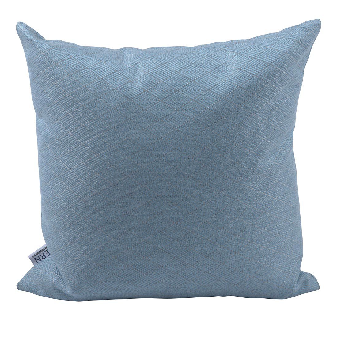 Pyntepute ute 45x45 cm lyseblå rute polyakryl Stern for hagebruk