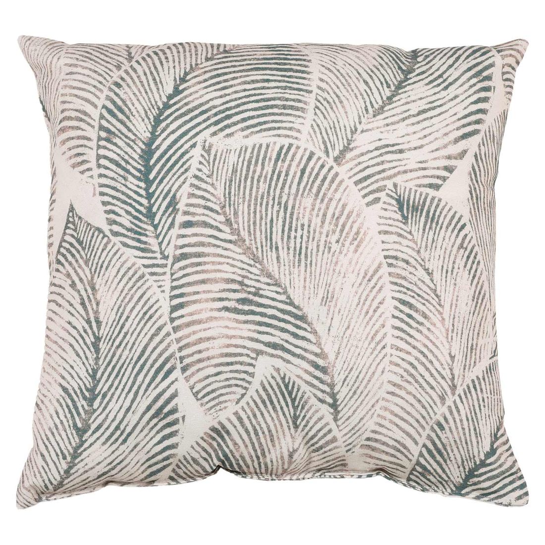 Pyntepute ute Klara 48x48 cm sølv blandstoff forfra