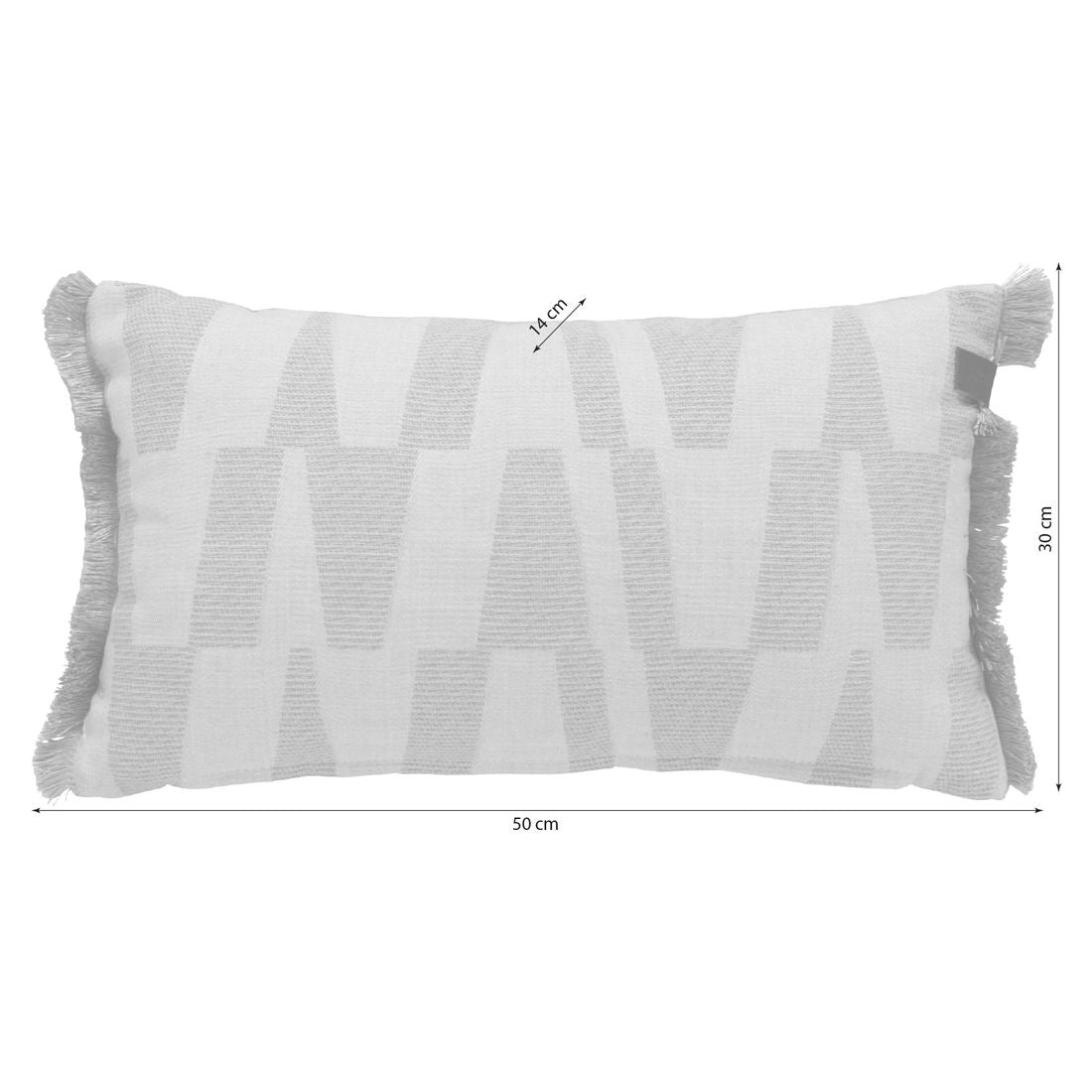 Bakside av Pyntepute ute Lixie 30x50 cm Agora kanel