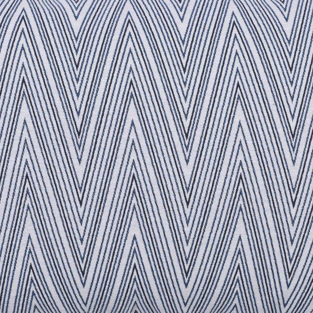 Pyntepute ute Sophia 60x40 cm blå blandingsstoff detalj av stoff